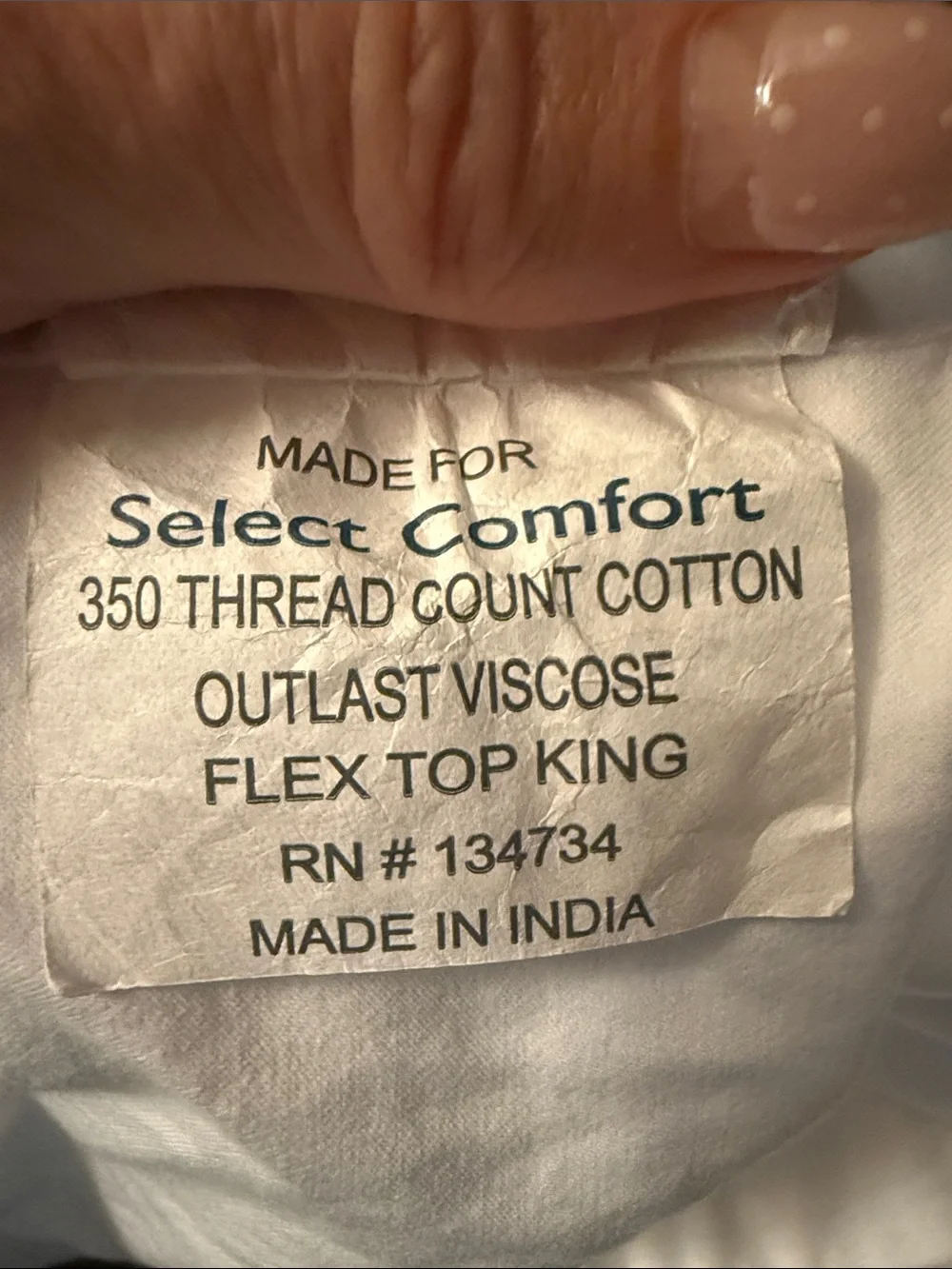 King Size In Balance Sheet Set,  Missing Fitted Sheet - White